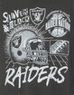 JUNK FOOD Las Vegas Raiders Vintage Mens Tee image number 2