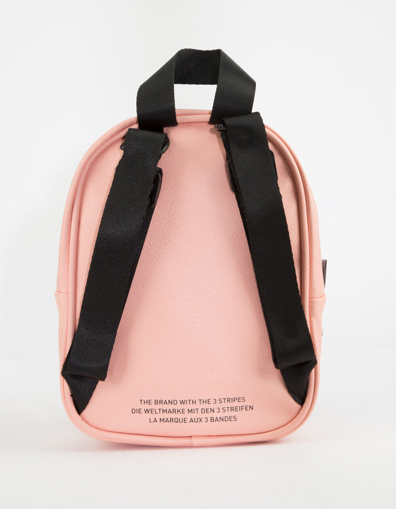 ADIDAS Originals Faux Leather Pink Mini Backpack image number 2