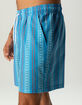 RSQ Mens Seersucker 6.5" Swim Trunks image number 6