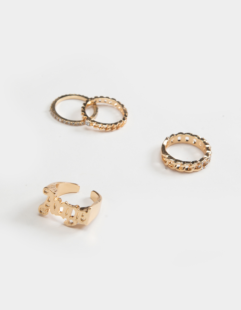 FULL TILT 4 Piece Angel Chain Rings image number 0