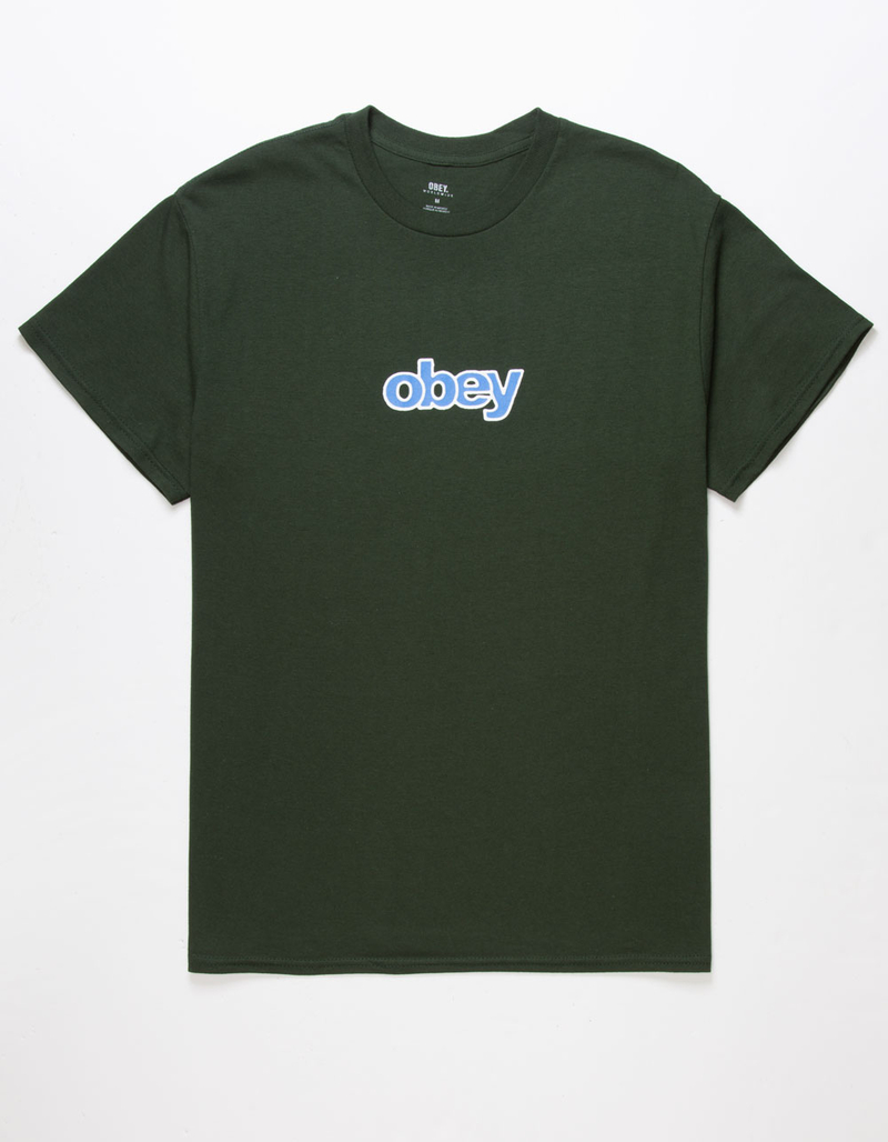 OBEY Chalk Mens Tee image number 1