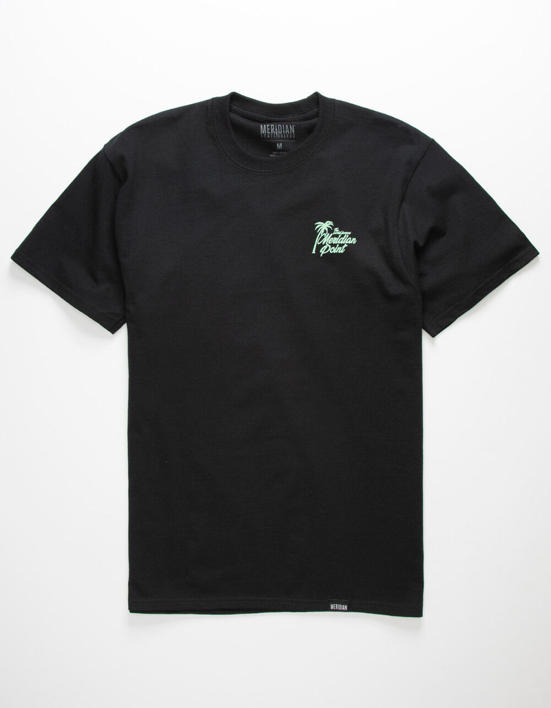 MERIDIAN Da Point Black Mens T-Shirt image number 1