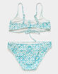 ROXY Fresco Tile Girls Bralette Bikini Set image number 2
