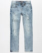 RSQ Boys Super Skinny Stretch Ripped Medium Wash Jeans image number 5