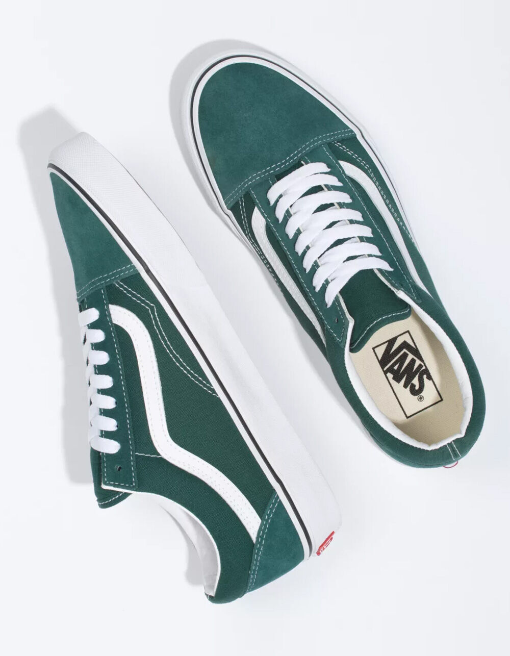 vans green old skool