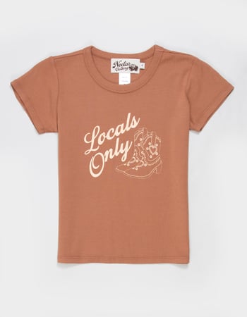NECTAR CLOTHING Locals Only Girls Tee Primary Image
