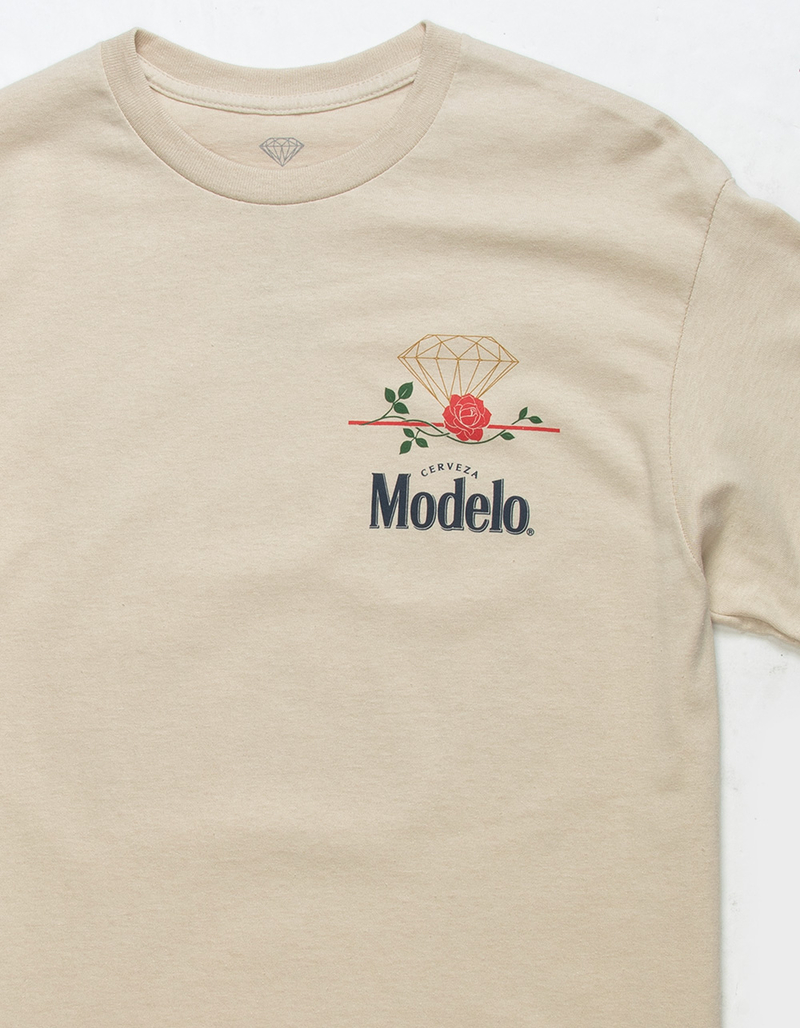 DIAMOND SUPPLY CO. x Modelo Rose Mens Tee image number 2