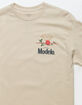 DIAMOND SUPPLY CO. x Modelo Rose Mens Tee image number 3