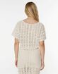 ROXY Sea Swirl Crochet Womens Tee image number 3