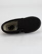 VANS Toddler Classic Slip-On Black Shoes image number 3