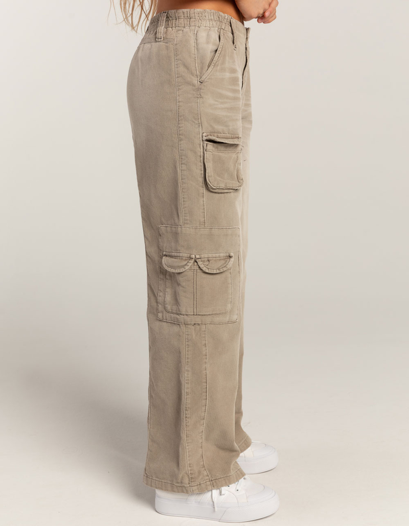 BDG Urban Outfitters Cyber Corduroy Y2K Womens Cargo Pants image number 2