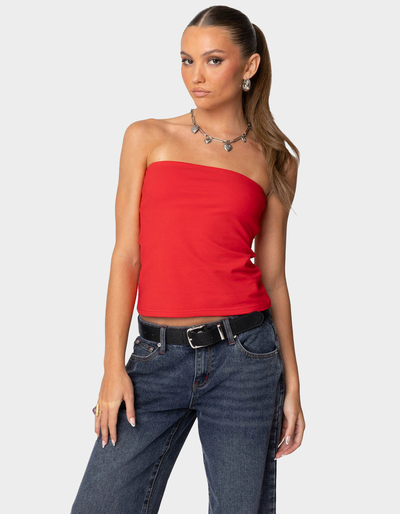 EDIKTED Built In Bra Tube Top image number 0
