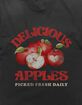 APPLES Delicious Apples Distressed Unisex Tee image number 2