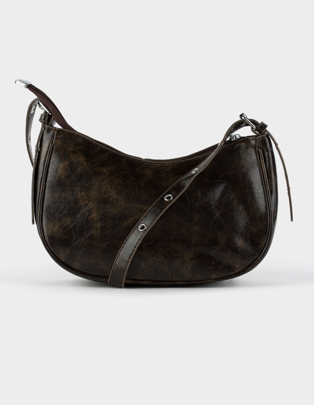 Vintage Shoulder Crossbody Bag - BROWN - ONE SIZE | Tillys
