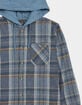 SALTY CREW Whitewash Mens Hooded Flannel image number 2