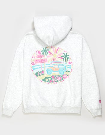 MALIBU SKYYE So Cal Embroidered Womens Hoodie Alternative Image