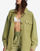 BILLABONG Anytime Shacket Oversized Button-Through Womens Jacket image number 2