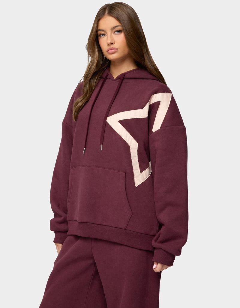 EDIKTED Starly Oversized Hoodie image number 1