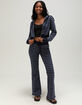 TILLYS Womens Stripe Bootcut Sweatpants image number 1