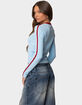 EDIKTED Cherry 8 Long Sleeve Tee image number 5