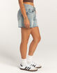 RSQ Womens Low Rise Baggy Carpenter Shorts image number 3
