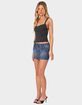 EDIKTED Kaia Polka Dot Tie Back Top image number 5