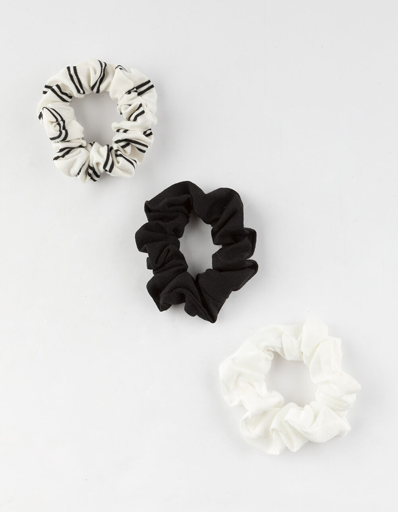FULL TILT 3 Pack Stripe Scrunchie image number 0