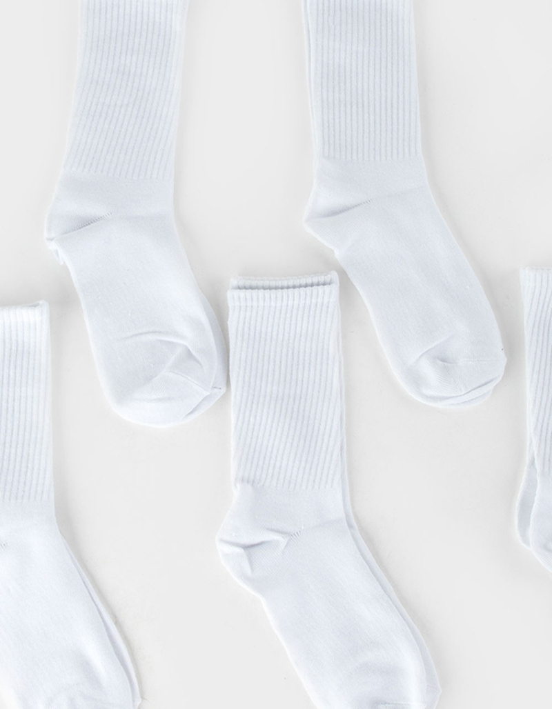 FULL TILT 5 Pack Womens Crew Socks image number 1