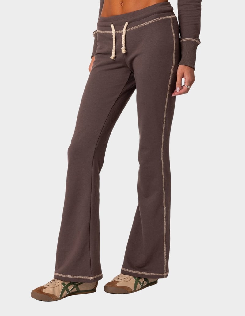 EDIKTED Alexia Low Rise Sweatpants image number 1