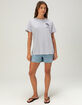 SALTY CREW Greetings Womens Boyfriend Tee image number 3