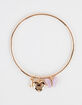 JUICY COUTURE Heart Butterfly Bangle Charm Bracelet image number 1