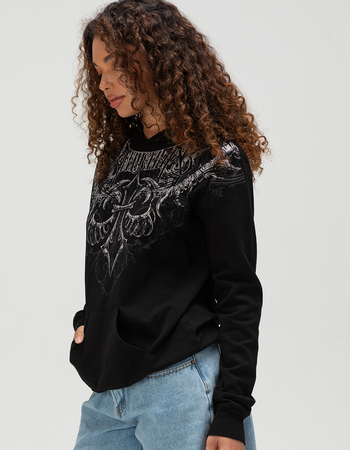 AFFLICTION Vertebrate Womens Hoodie Alternative Image