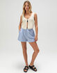 NOISY MAY Noel Womens V-Neck Sweater Vest image number 2