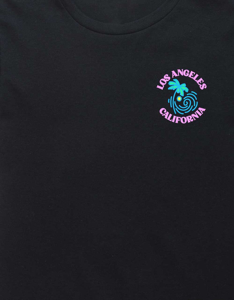 LOS ANGELES Wave Swirl Unisex Kids Tee image number 2