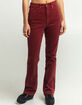 VOLCOM Stoned Bootleg Womens Corduroy Pants image number 2