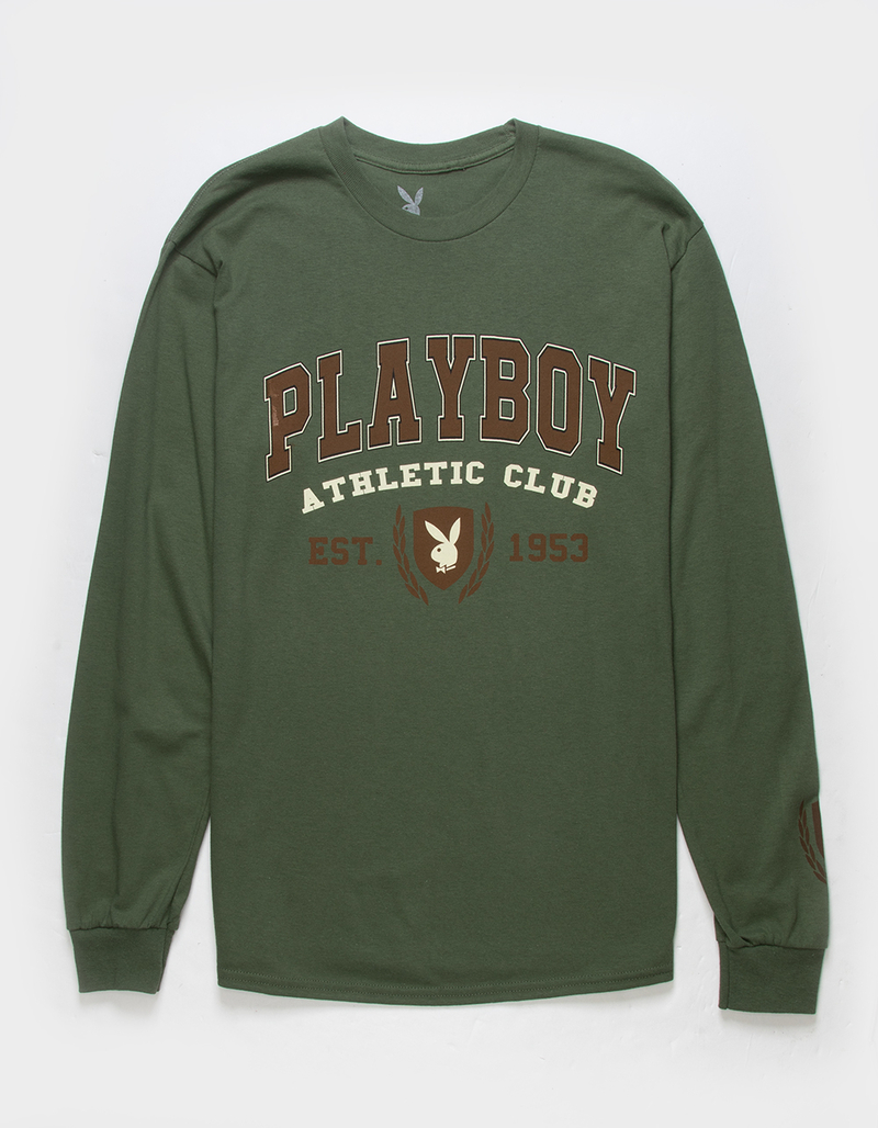 PLAYBOY Athletic Club Mens Long Sleeve Tee image number 0
