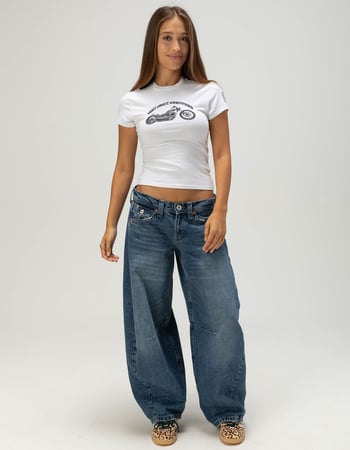 WEST COAST CHOPPERS Smoke Clears Womens Baby Tee Alternative Image
