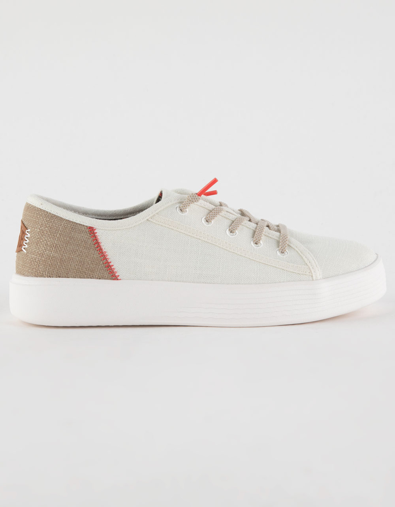 HEY DUDE Cody Craft Womens Linen Sneaker image number 1