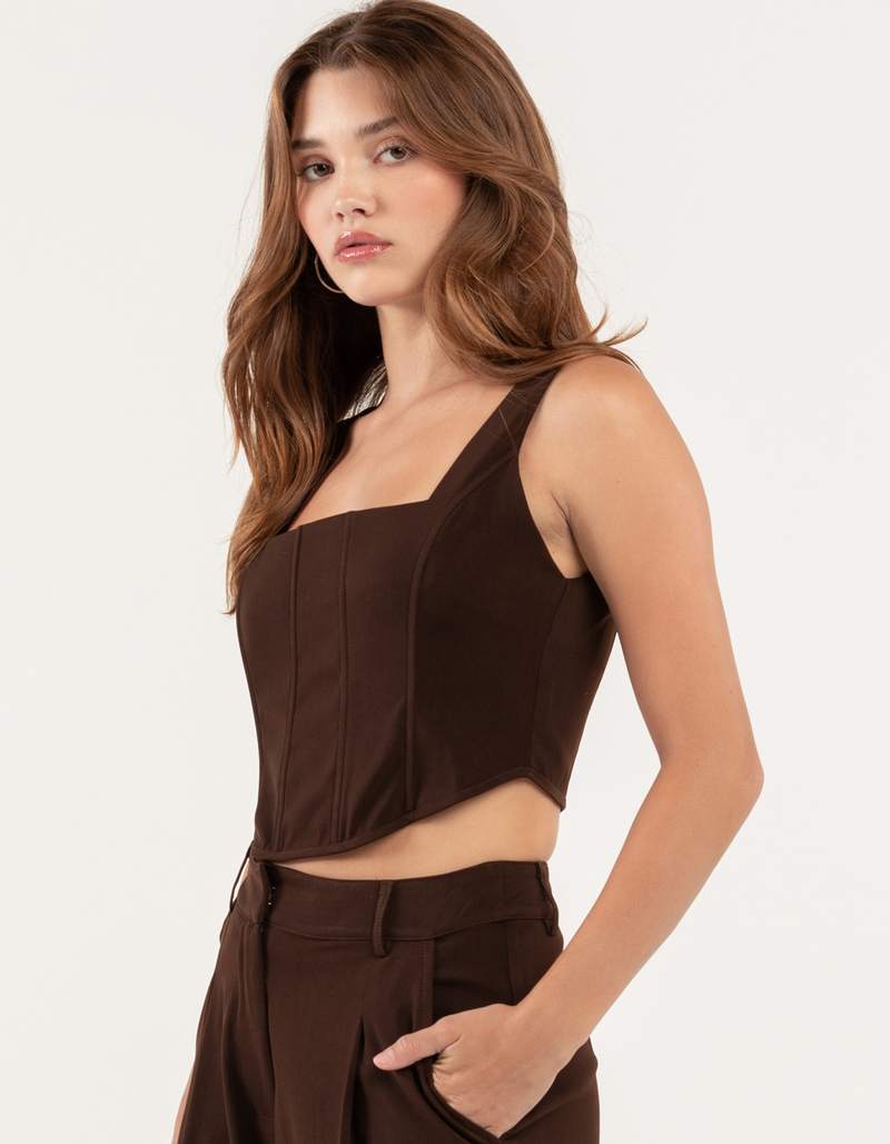 MOTEL Kicy Womens Corset Top image number 1