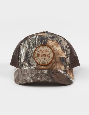 FORTY HAMMERS Patch Trucker Hat Alternative Image