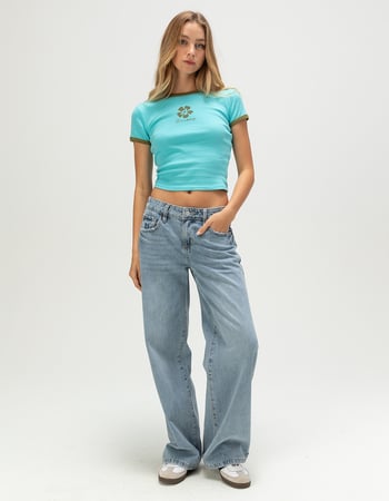 BILLABONG Every Full Moon Womens Baby Tee Alternative Image