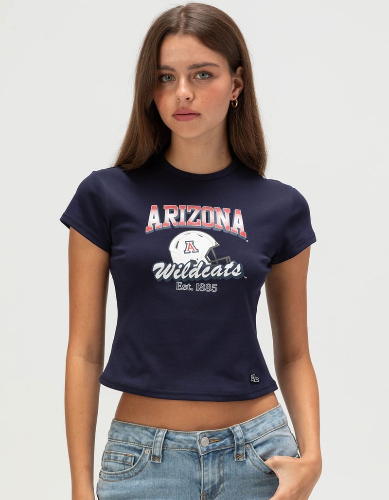 HYPE AND VICE University of Arizona Womens Baby Tee image number 0