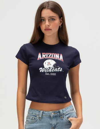 HYPE AND VICE University of Arizona Womens Baby Tee Primary Image