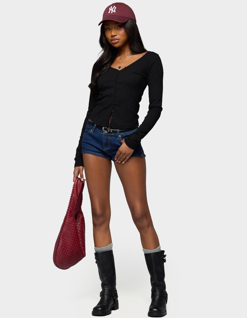 EDIKTED Tanya Button Up Cardigan image number 4