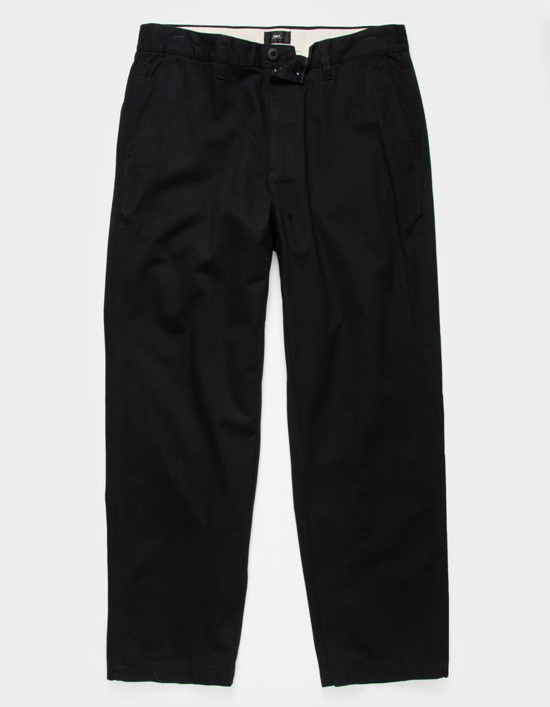 OBEY Hardwork Mens Black Pants image number 0