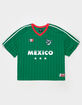 RSQ Mens Mexico Baggy Crop Soccer Jersey image number 2