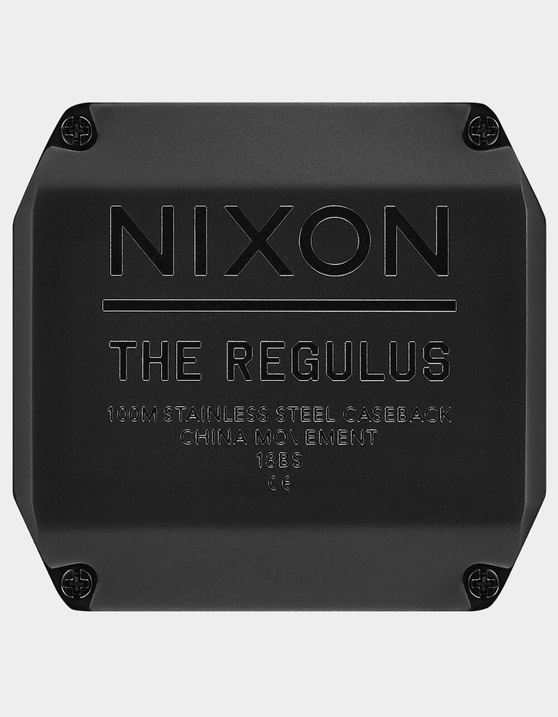 NIXON Regulus Black & Gold Watch image number 3