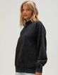 BILLABONG Sun Washed Womens Mock Neck Sweatshirt image number 3