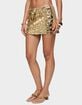 EDIKTED Hanina Sequin Mini Skirt image number 2
