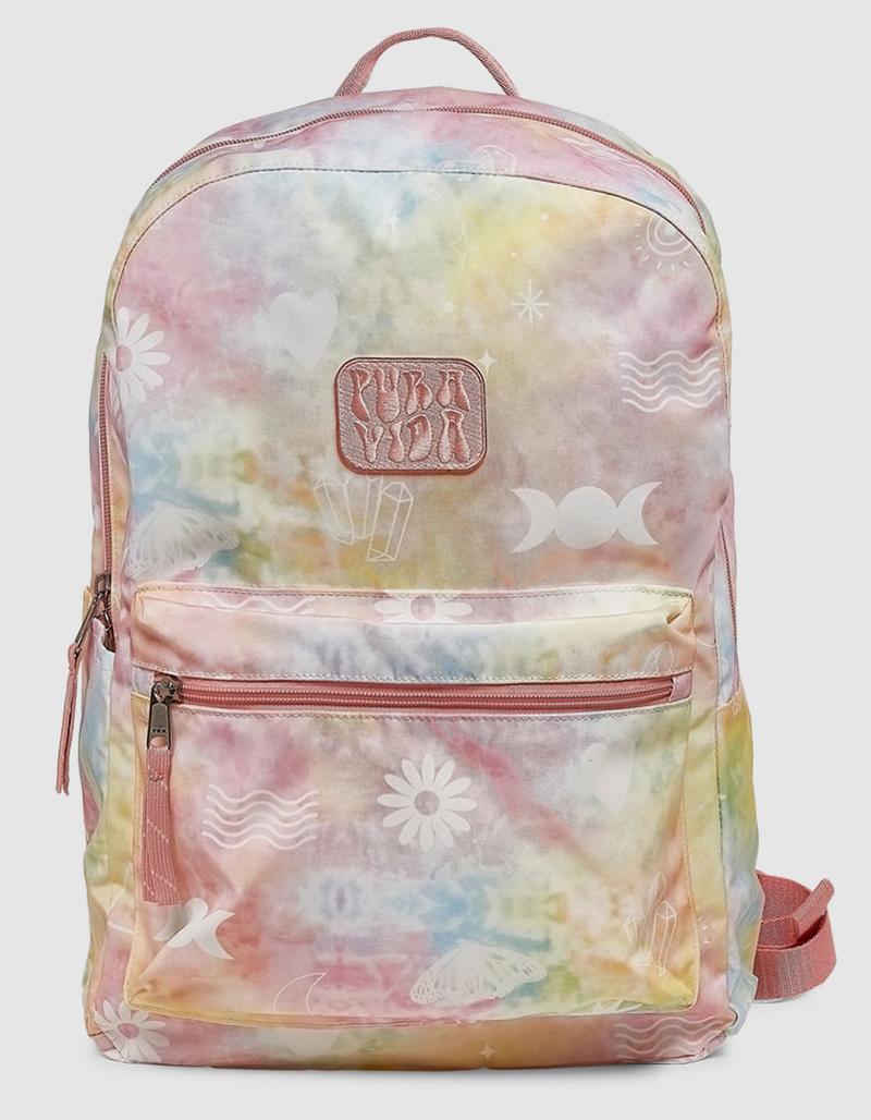 PURA VIDA Tie Dye Doodles Classic Backpack image number 0